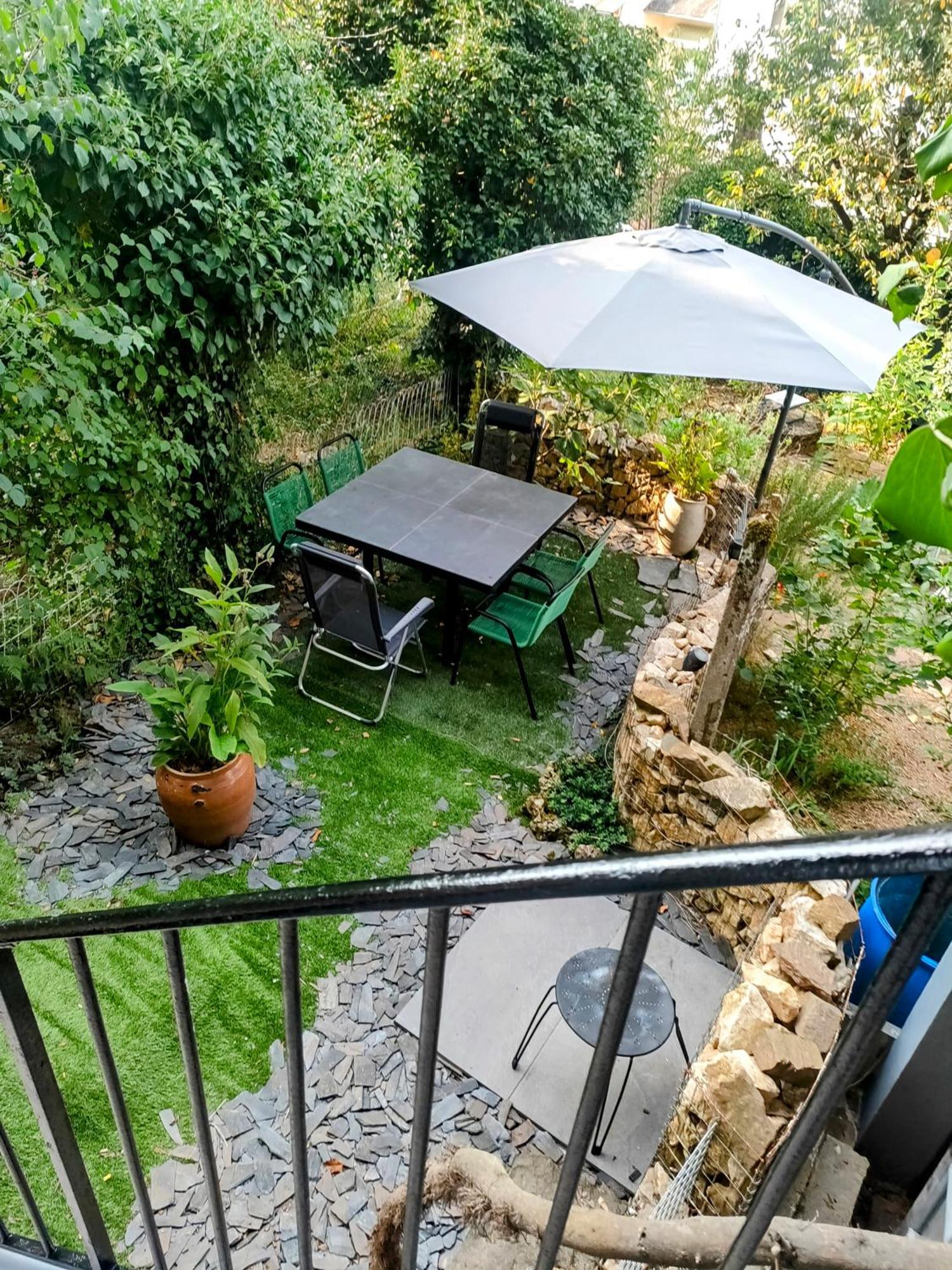 2Ch 4Pers Matelas M De Forme Kitchenette Sdb Wc Au Calme Cote Jardin Tulle Bagian luar foto
