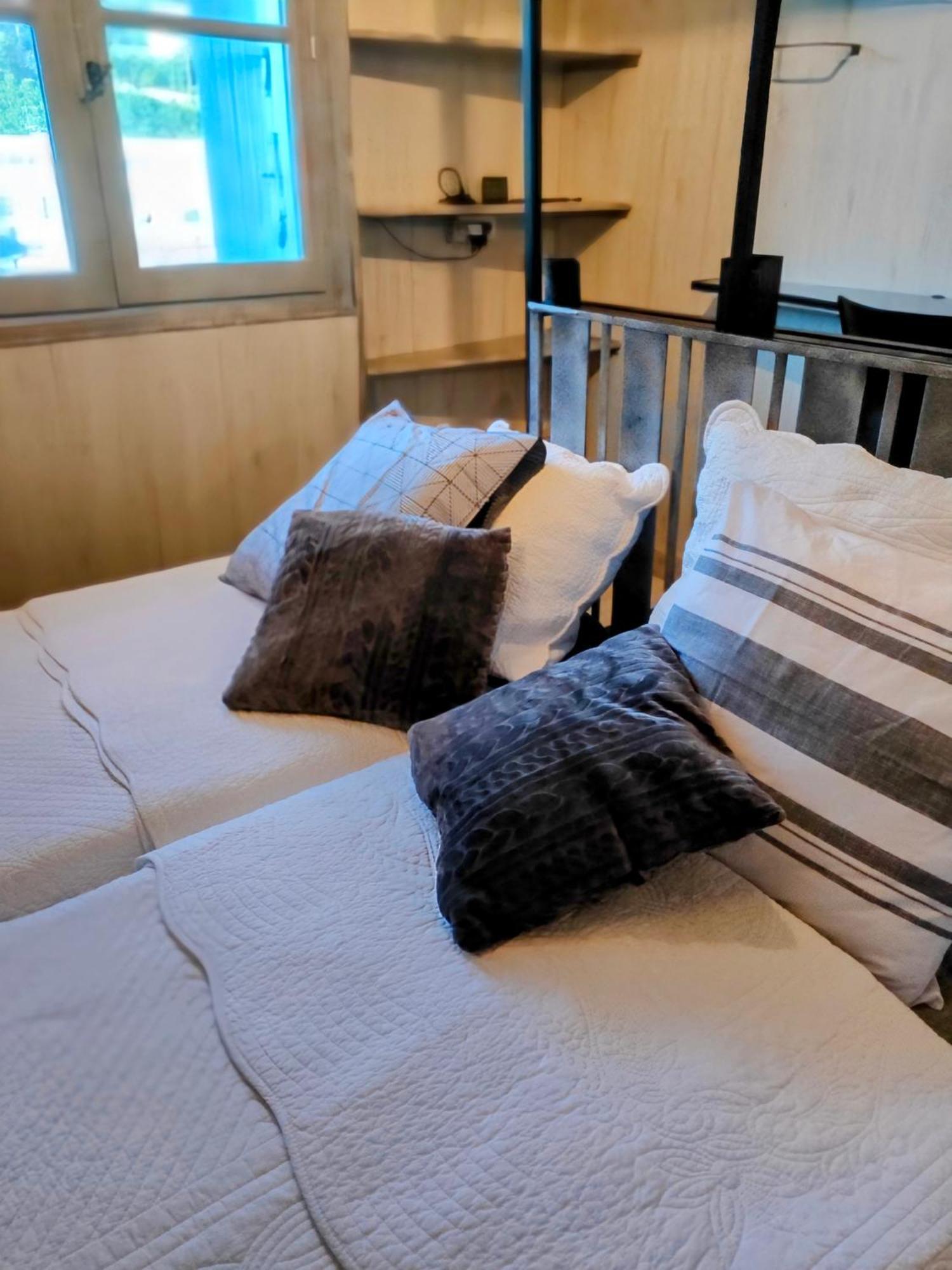 2Ch 4Pers Matelas M De Forme Kitchenette Sdb Wc Au Calme Cote Jardin Tulle Bagian luar foto